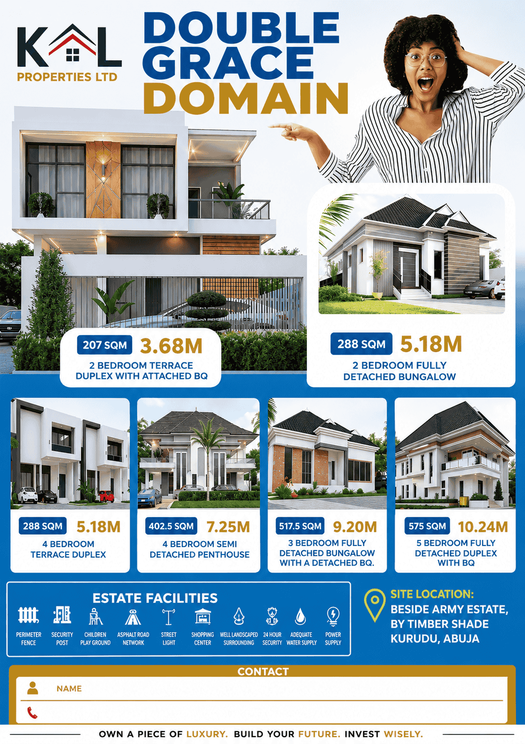 DOUBLE GRACE DOMAIN, KURUDU ABUJA