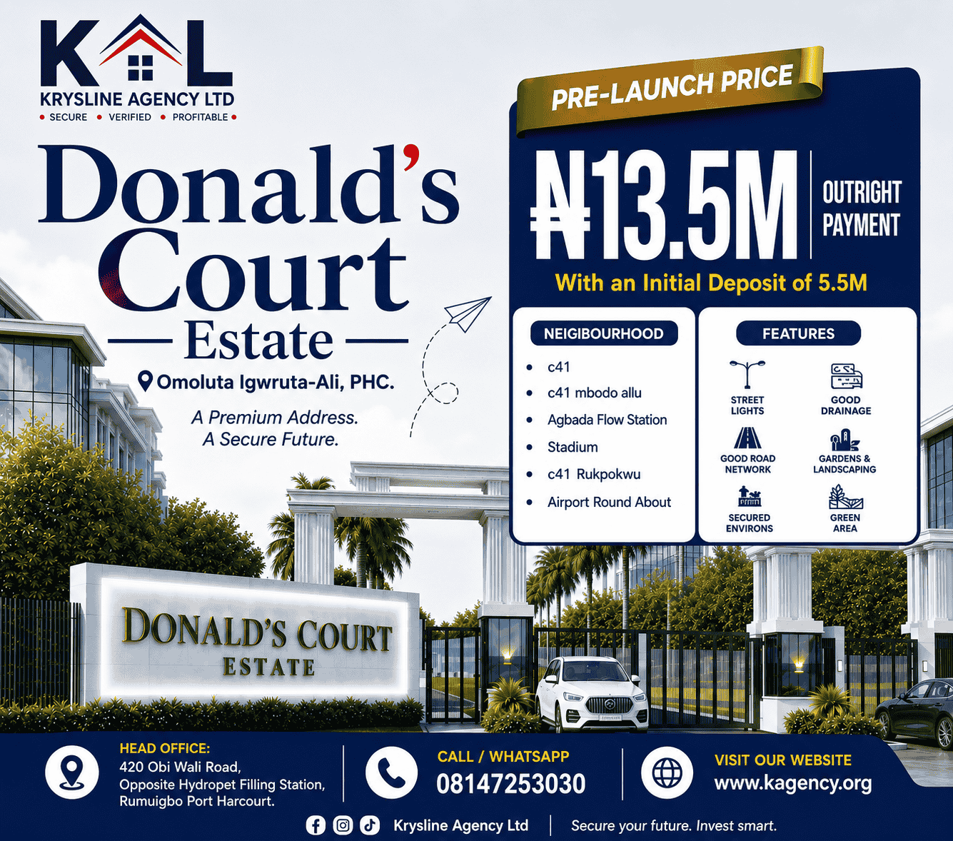 Donald’s Court Estate